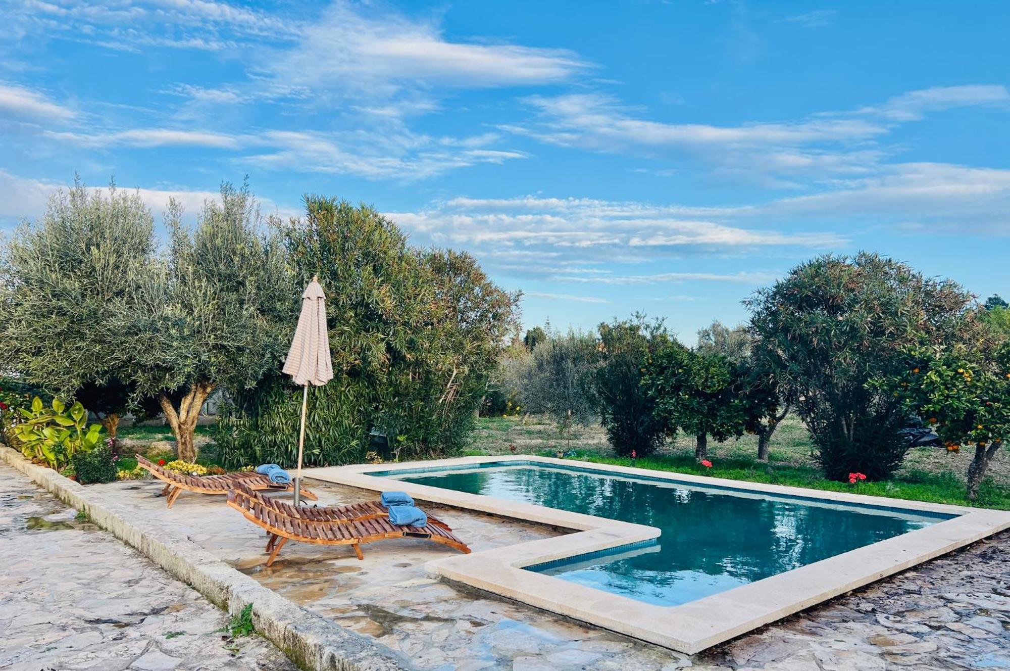 Es Puig Villa Santa Margalida Luaran gambar