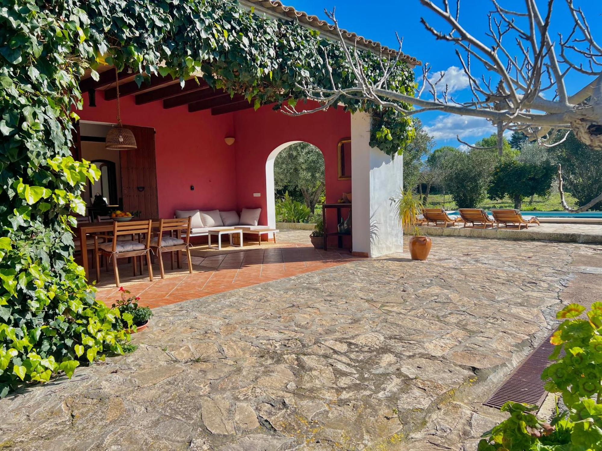 Es Puig Villa Santa Margalida Luaran gambar