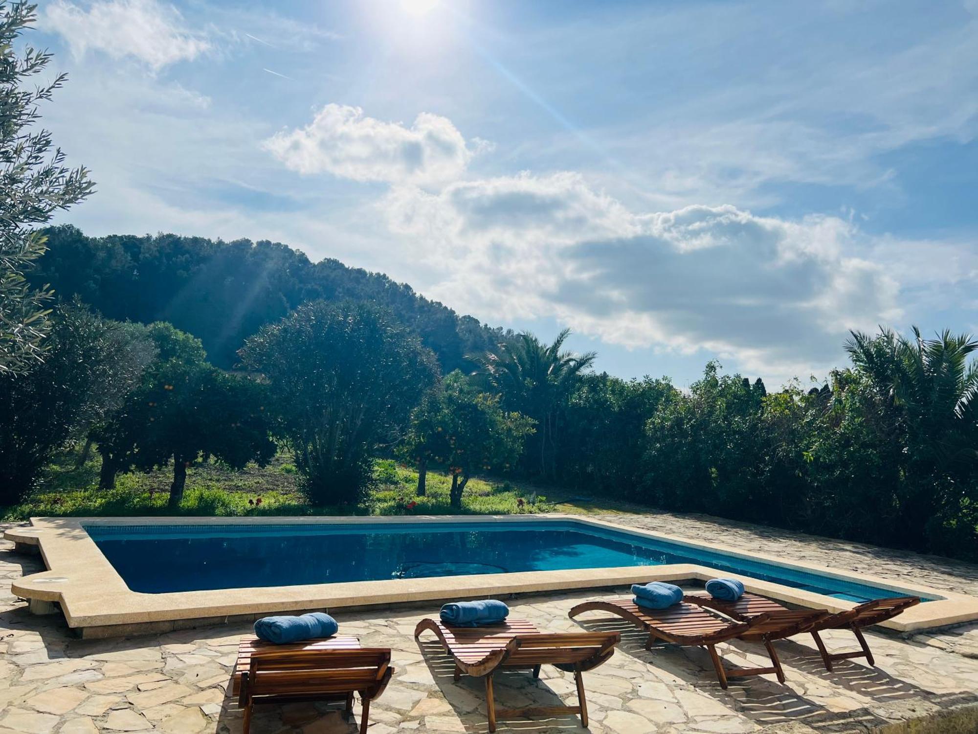 Es Puig Villa Santa Margalida Luaran gambar