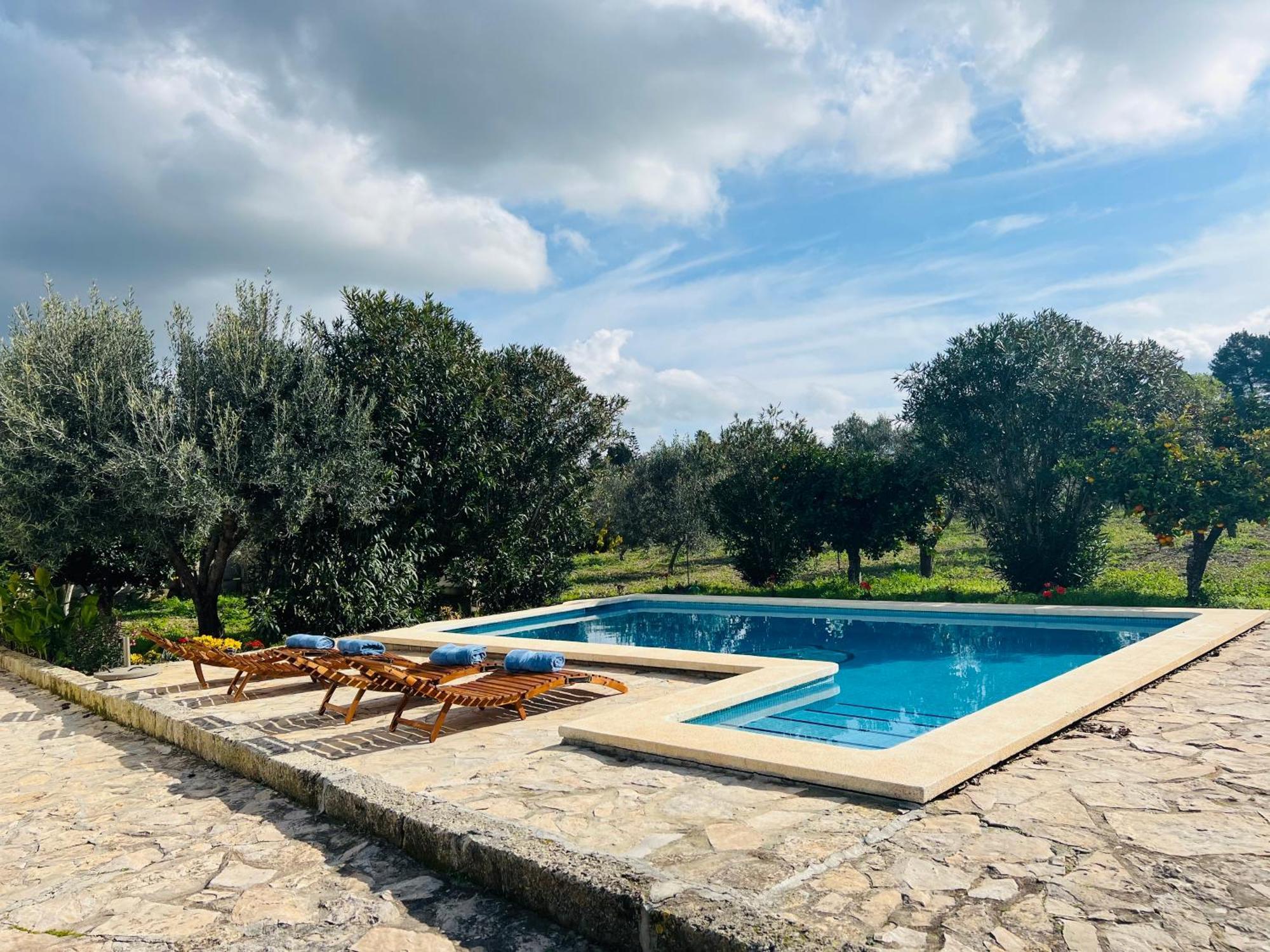 Es Puig Villa Santa Margalida Luaran gambar